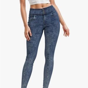 Hybrid & Company Dark Blue Jeggings
